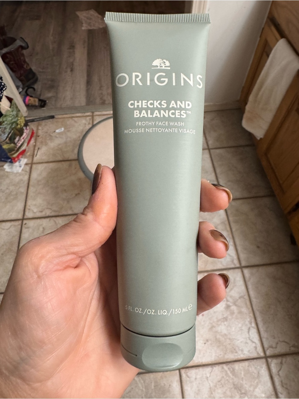 Origins Checks and Balances Frothy Face Wash - Sage Green